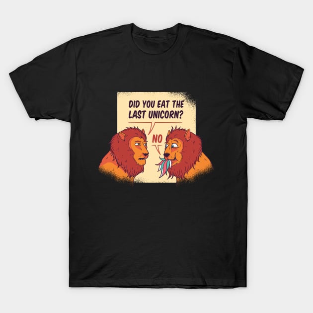 Funny Lions T-Shirt by Hmus